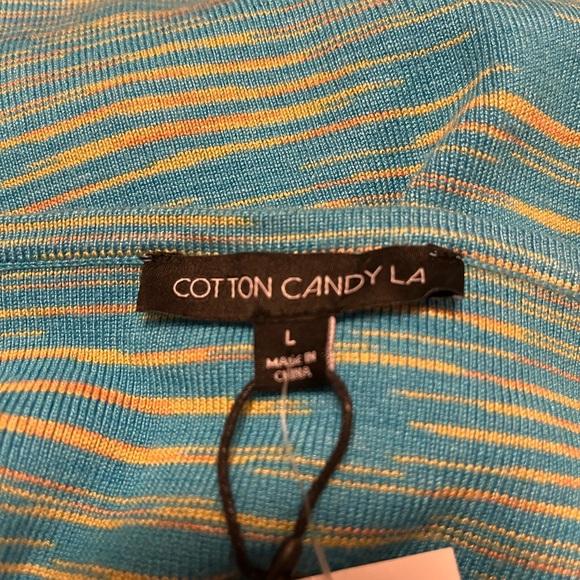 NWT Size Large Cotton Candy LA HALTER KNIT MAXI DRESS - Picture 4 of 10